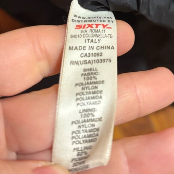 Vintage Miss Sixty black Bomber cut same as a perfecto - Picture 10 of 10